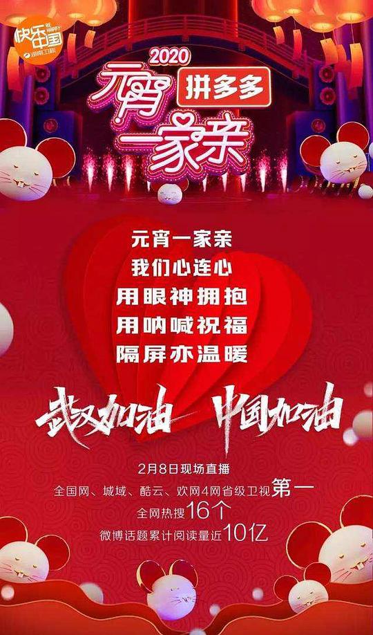 2020元宵晚會 東方衛(wèi)視元宵晚會